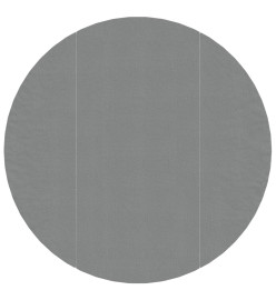 Bâche de piscine gris clair Ø306 cm géotextile polyester