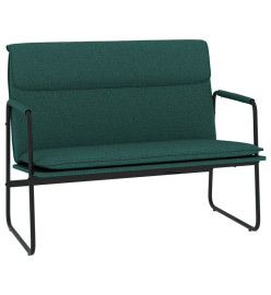 Banc Vert foncé 100x64x80 cm Tissu