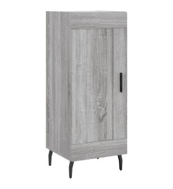 Buffet haut Sonoma gris 34,5x34x180 cm Bois d'ingénierie