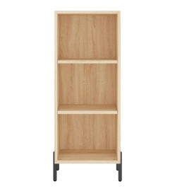 Buffet haut Chêne sonoma 34,5x32,5x180 cm Bois d'ingénierie