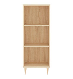 Buffet haut Chêne sonoma 34,5x32,5x180 cm Bois d'ingénierie