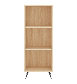 Buffet haut Chêne sonoma 34,5x32,5x180 cm Bois d'ingénierie