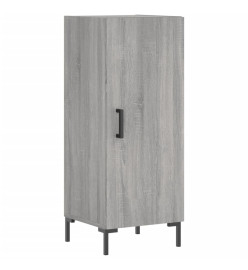 Buffet haut Sonoma gris 34,5x34x180 cm Bois d'ingénierie