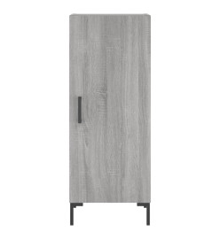 Buffet haut Sonoma gris 34,5x34x180 cm Bois d'ingénierie