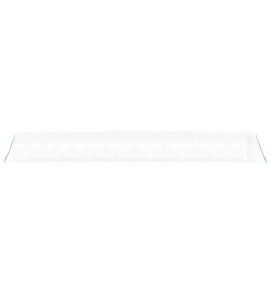 Serre avec cadre en acier blanc 64 m² 16x4x2 m