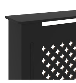 Cache-radiateur MDF Noir 205 cm