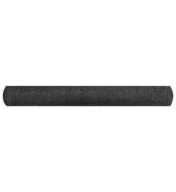 Filet brise-vue Noir 1,2x10 m PEHD 150 g/m²