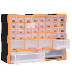 Organisateur multi-tiroirs avec 40 tiroirs 52x16x37,5 cm