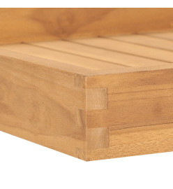 Plateau de service 60x60 cm Bois de teck massif