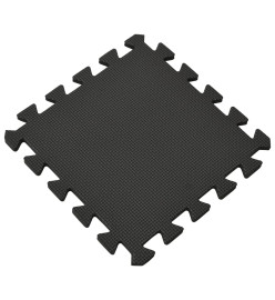 Tapis de sol 54 pcs 4,86㎡ Mousse EVA Noir