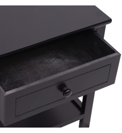 Table de chevet Bois Noir