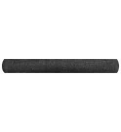 Filet brise-vue Noir 1,8x10 m PEHD 150 g/m²