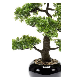 Emerald Mini bonsaï Ficus artificiel Vert 47 cm 420006