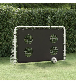 Filet de rebondisseur de football hexagonal 140x125 cm