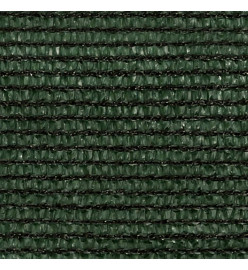 Voile d'ombrage 160 g/m² Vert foncé 3,5x4,5 m PEHD