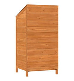 Remise de jardin Marron 55x52x112 cm Bois de sapin solide