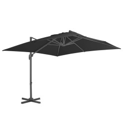 Parasol avec base portable Anthracite