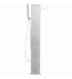 Robinet de douche de jardin 110 cm Acier inoxydable