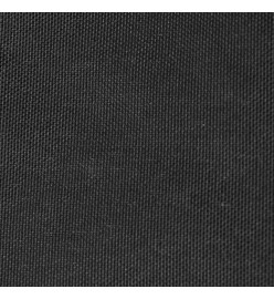 Voile de parasol Tissu Oxford carré 3x3 m Anthracite