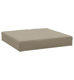 Coussins de palette 3 pcs taupe tissu oxford