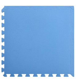 Tapis de sol 24 pcs 8,64㎡ Mousse EVA Bleu