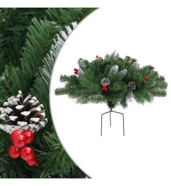 Sapin de Noël artificiel d'allée Vert 40 cm PVC