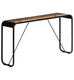 Table console 140x35x76 cm Bois de récupération massif