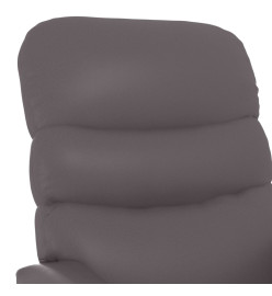 Fauteuil de massage Gris Similicuir