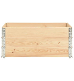 Colliers de palette 3 pcs 100x150 cm Bois de pin solide