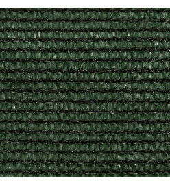 Voile d'ombrage 160 g/m² Vert foncé 3,6x3,6 m PEHD