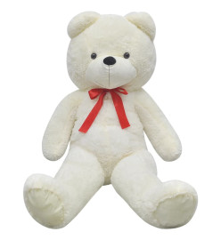 Ourson en peluche XXL Blanc 160 cm