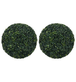 Boules de buis artificielles 2 pcs 52 cm