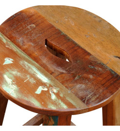 Tabouret de bar Bois de récupération massif