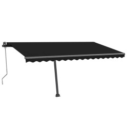 Auvent automatique sur pied 450x300 cm Anthracite