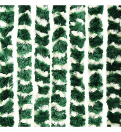 Moustiquaire Vert et blanc 100x220 cm Chenille