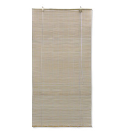 Stores à rouleau Bambou naturel 4 pcs 120x160 cm
