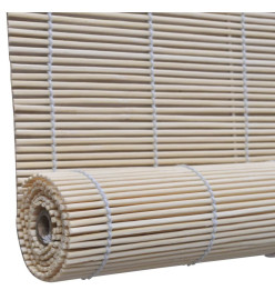 Stores à rouleau Bambou naturel 4 pcs 120x160 cm