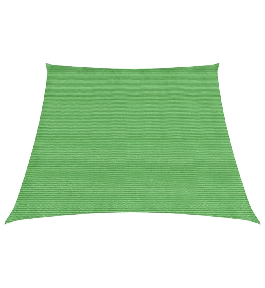 Voile d'ombrage 160 g/m² Vert clair 4/5x3 m PEHD