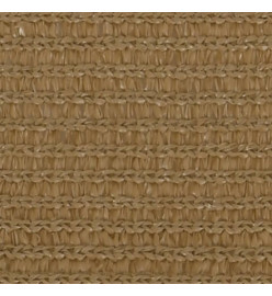 Voile d'ombrage 160 g/m² Taupe 4/5x3 m PEHD