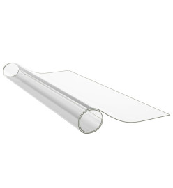 Protecteur de table transparent 90x90 cm 1,6 mm PVC