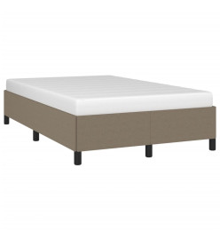 Cadre de lit Taupe 120x200 cm Tissu