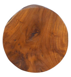 Table de chevet 30x30x45 cm Bois de teck massif