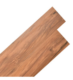 Planche de plancher PVC autoadhésif 5,21 m² 2 mm Orme naturel