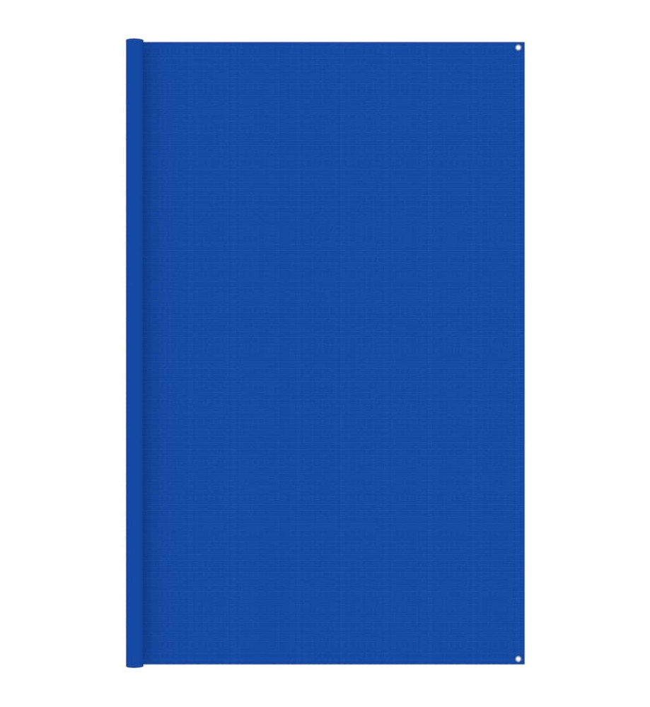 Tapis de tente 300x400 cm Bleu PEHD