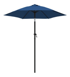 Parasol Bleu 200x224 cm Aluminium