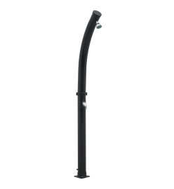 Douche solaire Noir 214 cm 20 L