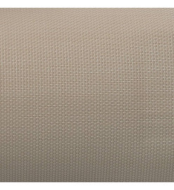 Appui-tête de chaise longue Taupe 40x7,5x15 cm Textilène