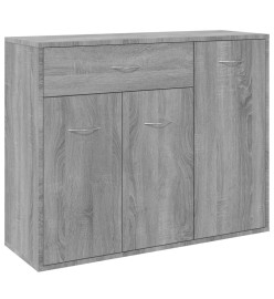 Buffet Sonoma gris 88x30x70 cm Bois d'ingénierie