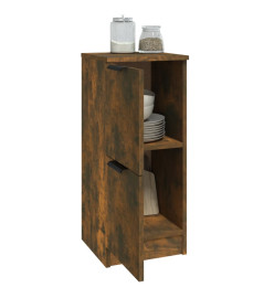 Buffet Chêne fumé 30x30x70 cm Bois d'ingénierie