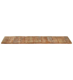 Dessus de table rectangulaire 60x120 cm 15-16 mm Bois récupéré